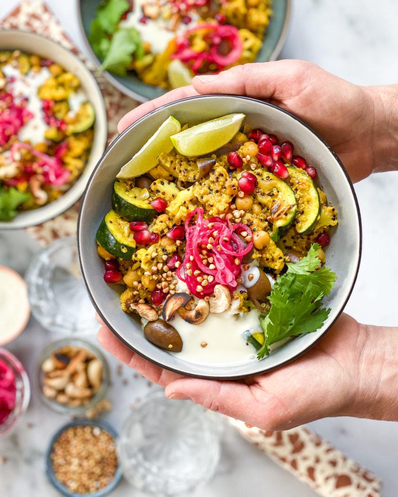vegansk one pot quinoa
