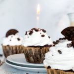 oreo cupcakes med vaniljeskum