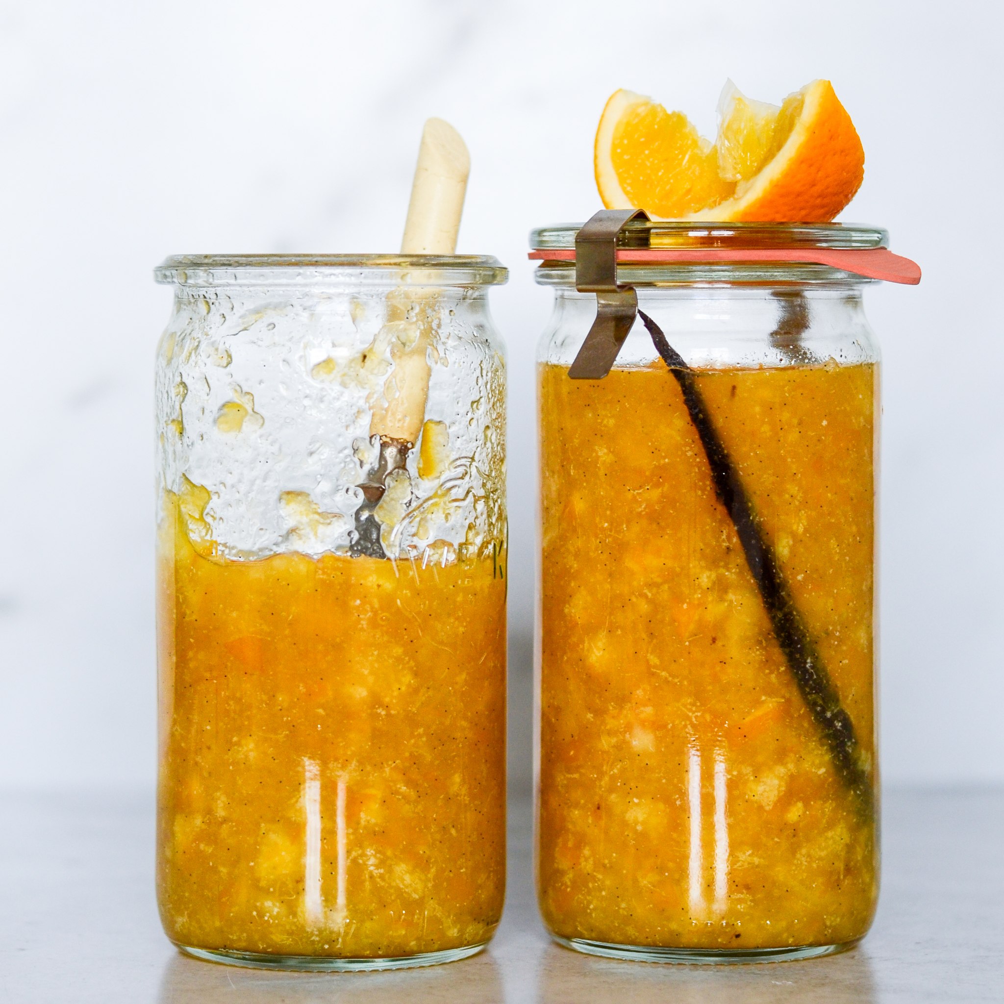 Appelsinmarmelade med vanilje