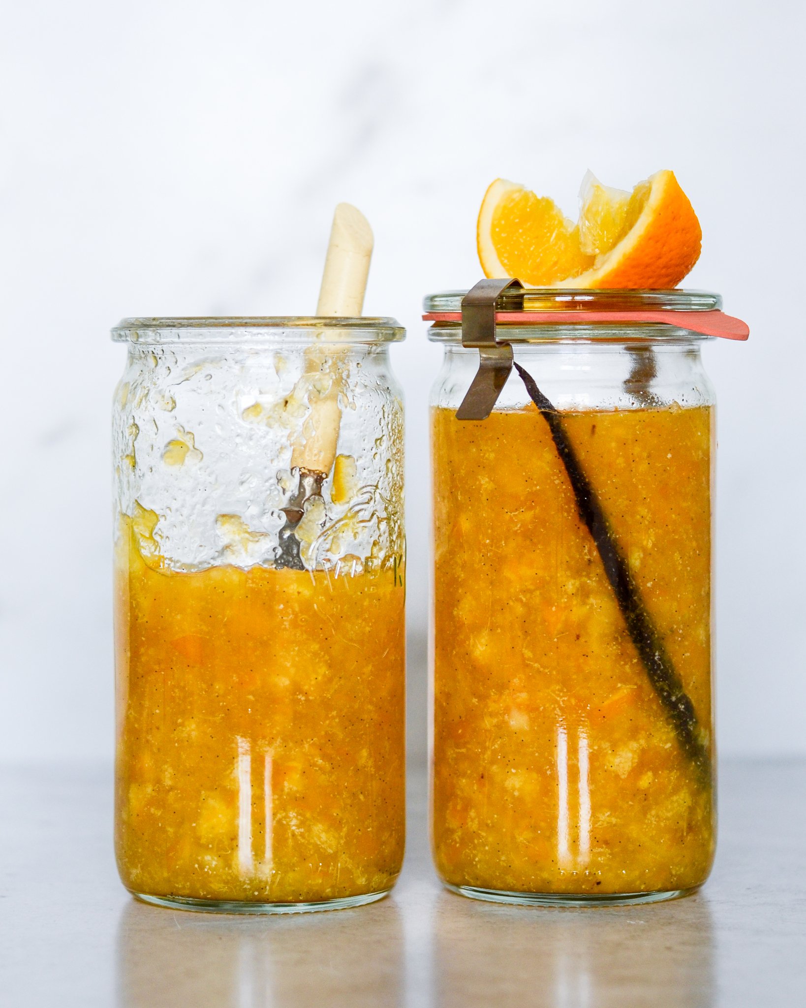 risiko mandig Repressalier Nem appelsinmarmelade med vanilje og citron