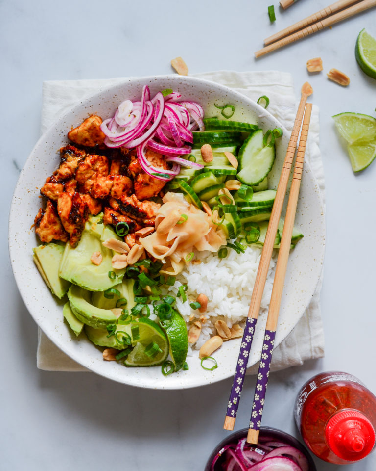 Sprød karamelliseret tofu Tofu opskrift med asiatisk smag