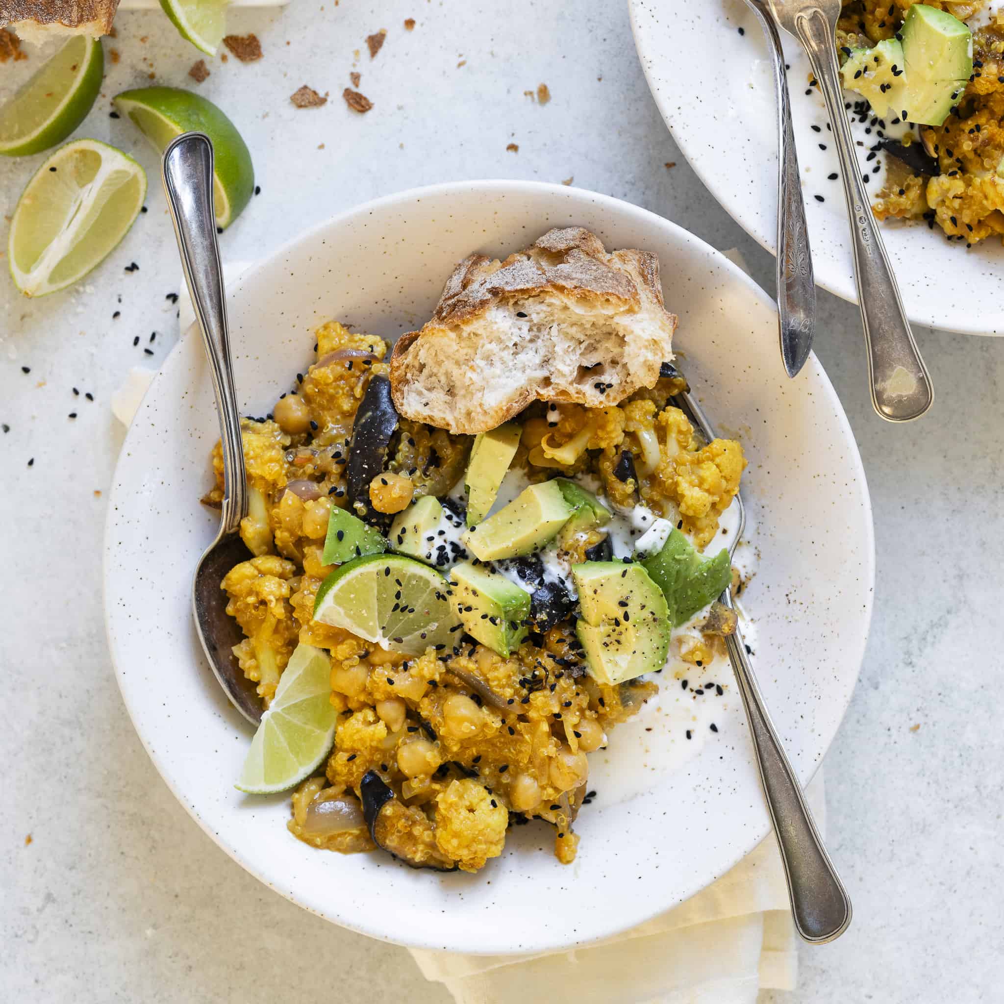 Vegetarisk one pot quinoa