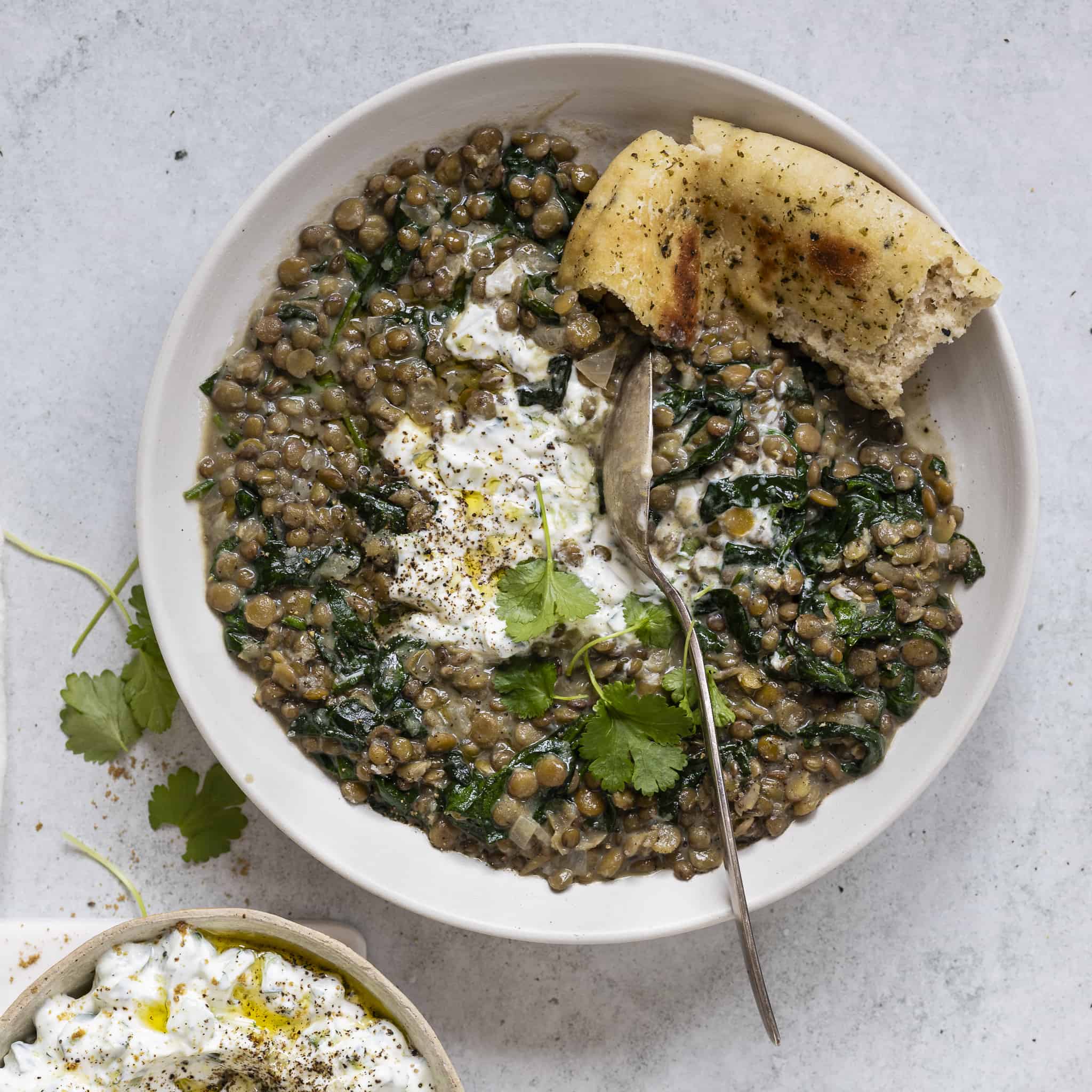 Grøn dahl med spinat
