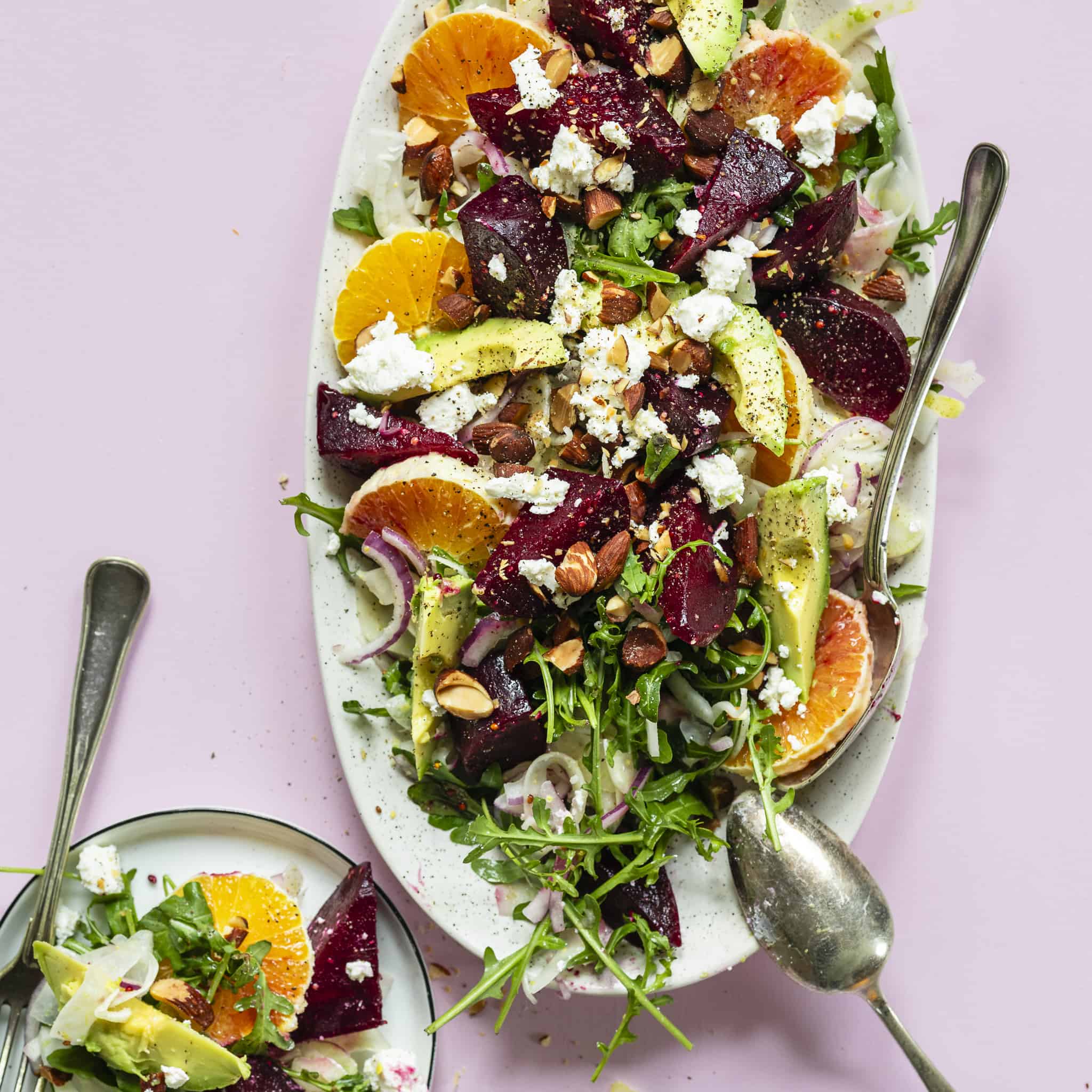Rødbedesalat med feta-image