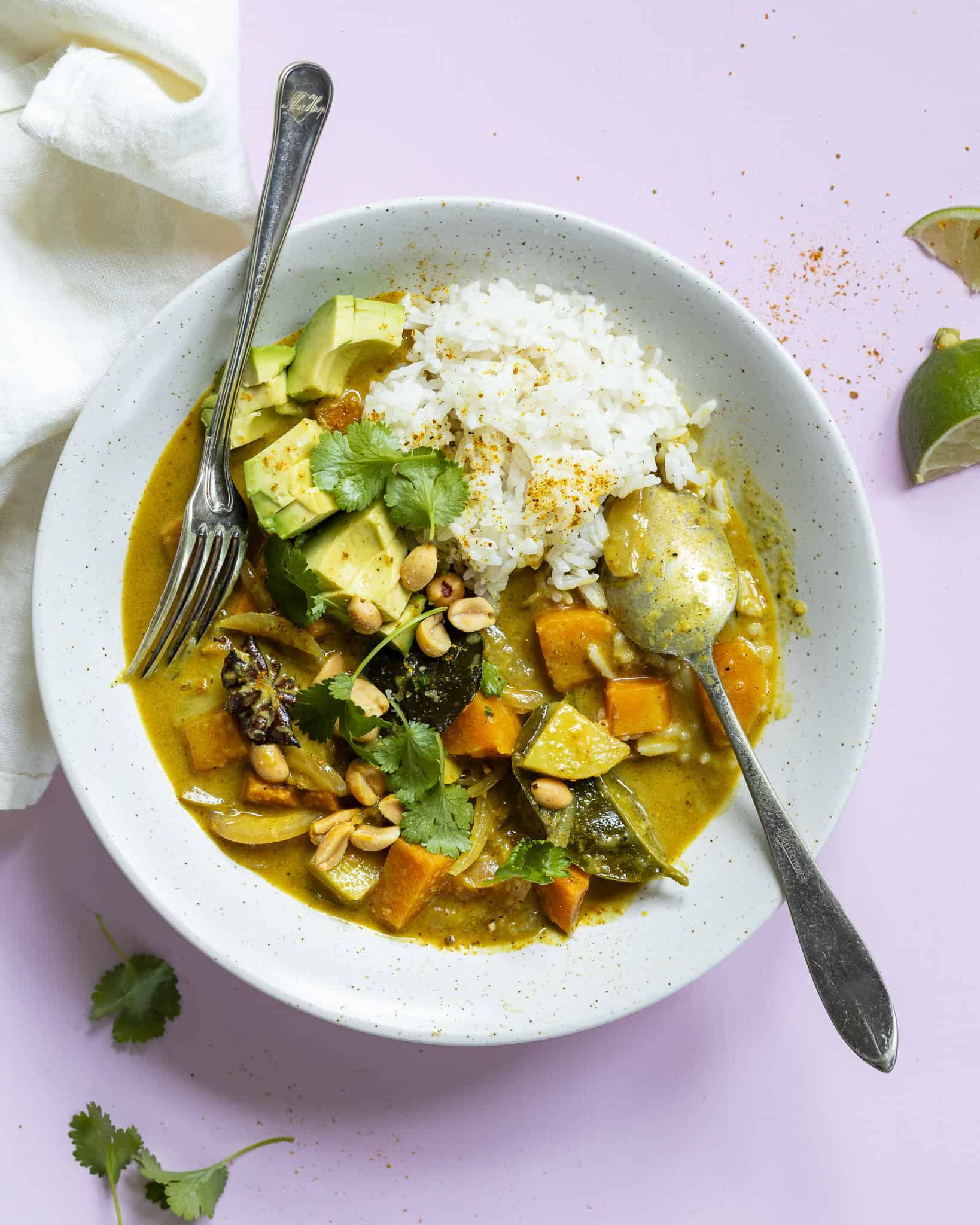 Kartoffel curry med linser - Opskrift på indisk vegetarret