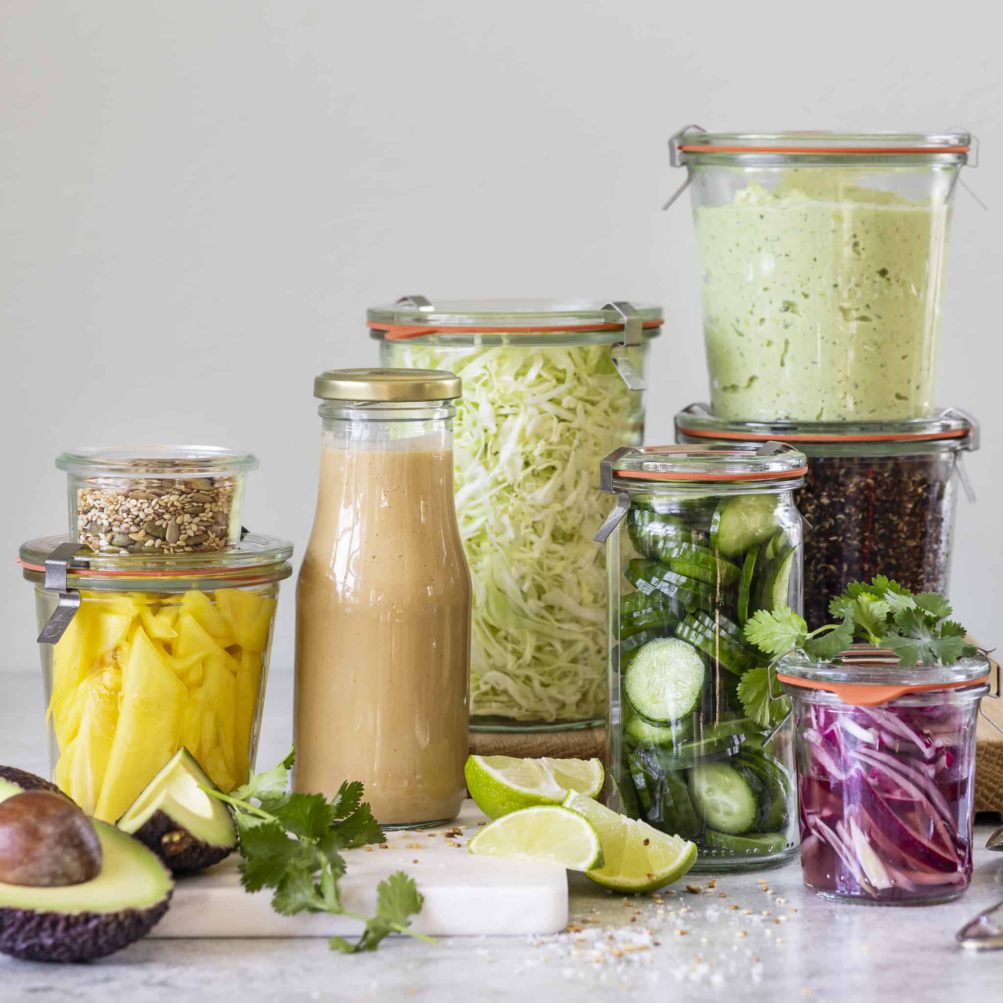 Vegetarisk foodprep til 3 dage-image