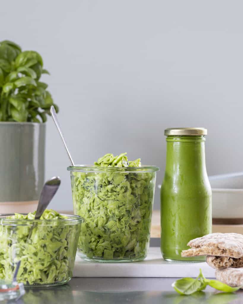 green goddess salat med parmesan