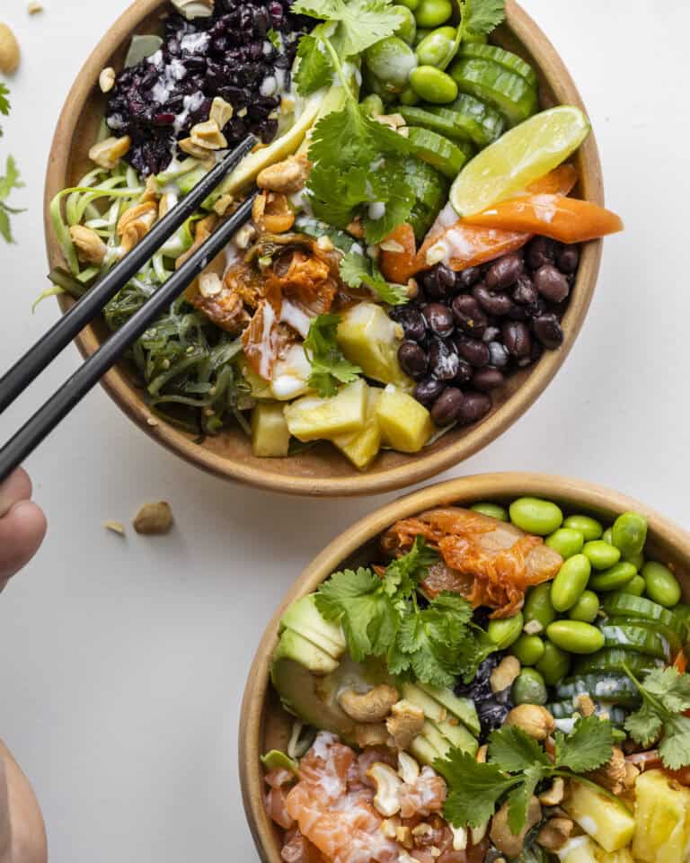 vegetar sushi bowls