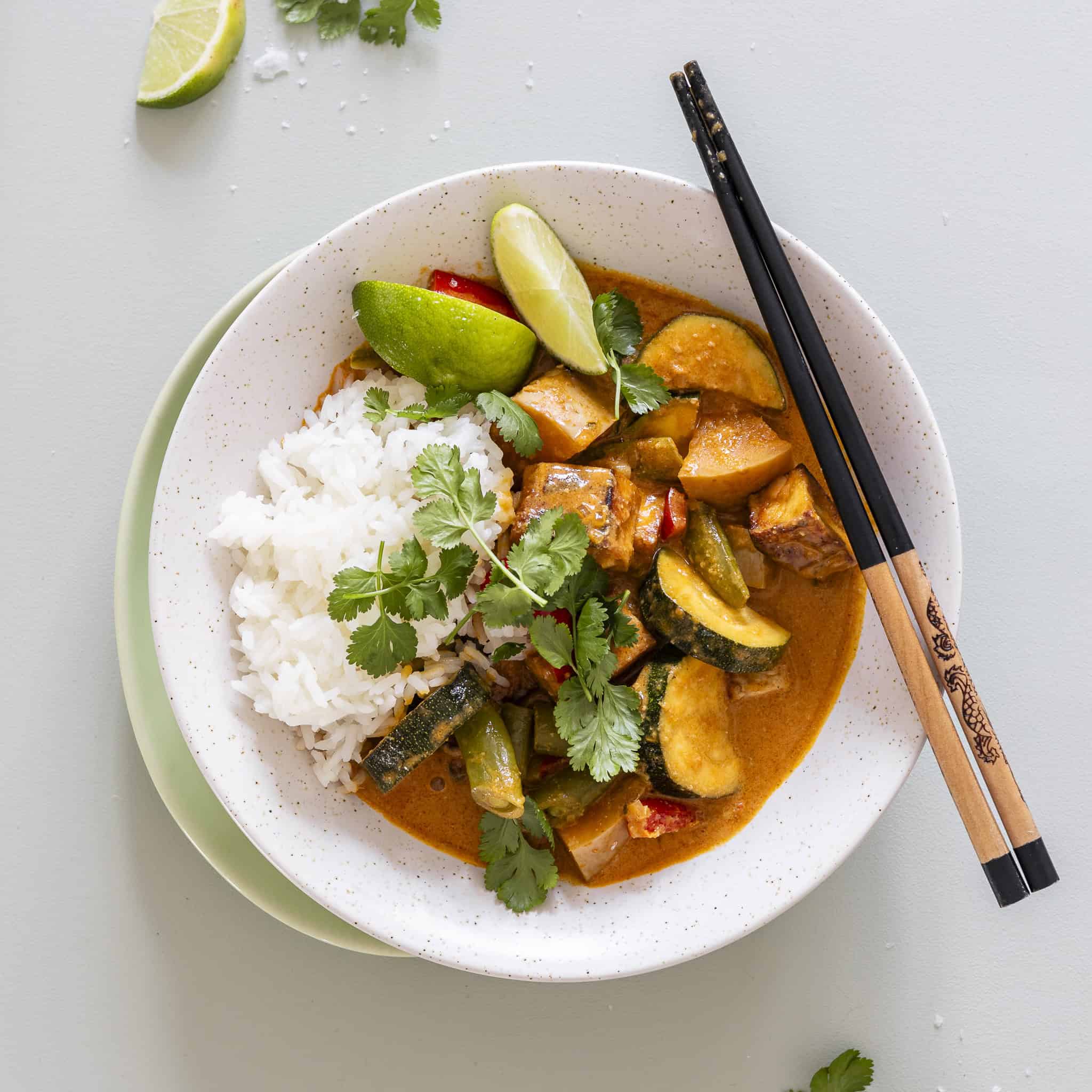 Vegetarisk panang karry