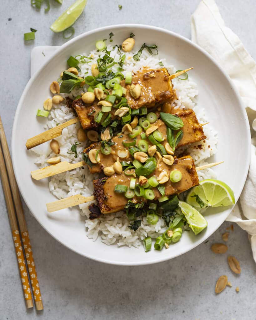 sprød tofu med lækker marinade