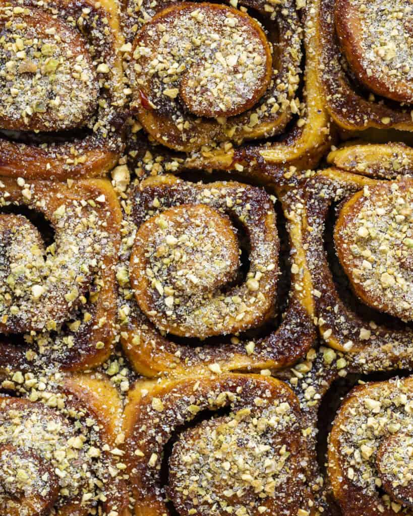 kanelsnegle med græskar og pumpkin spice