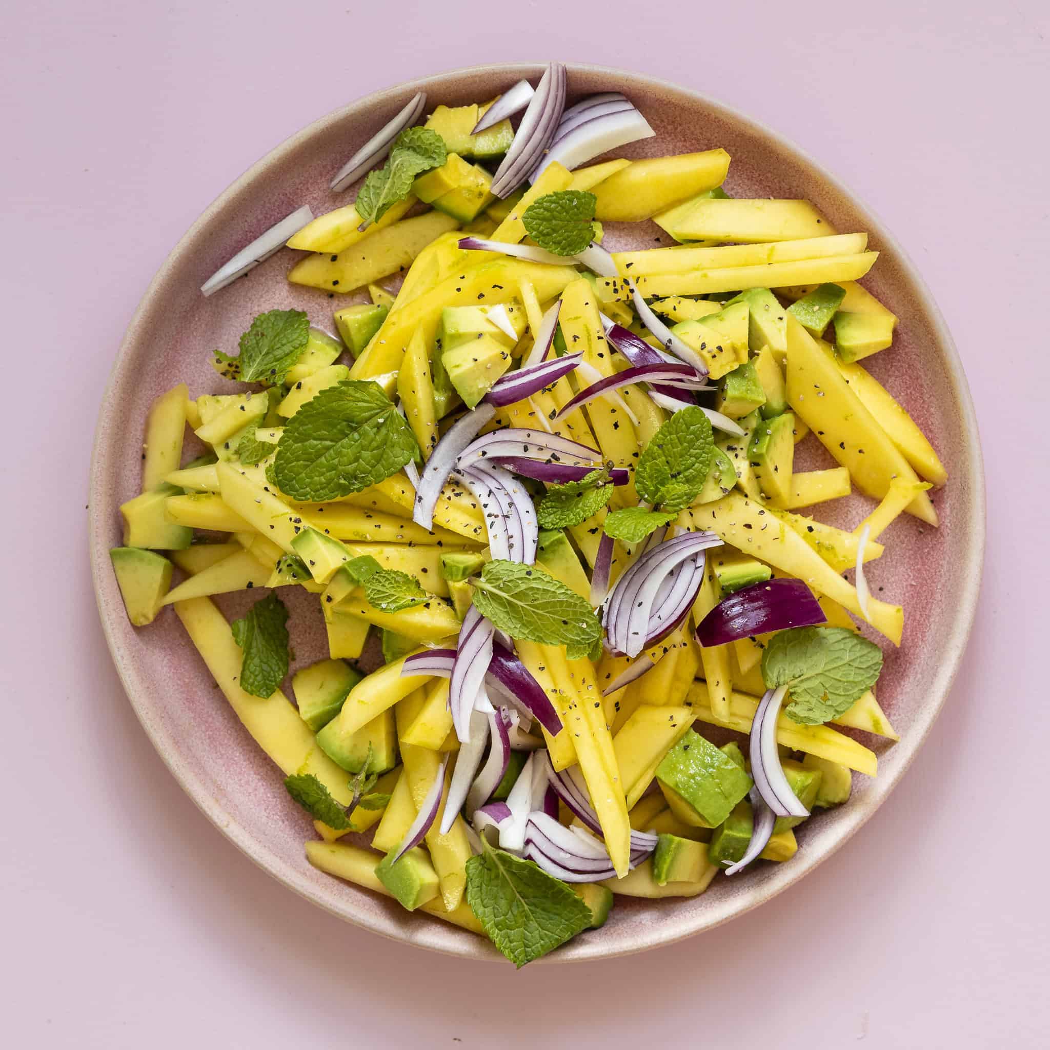 Mangosalat med avocado