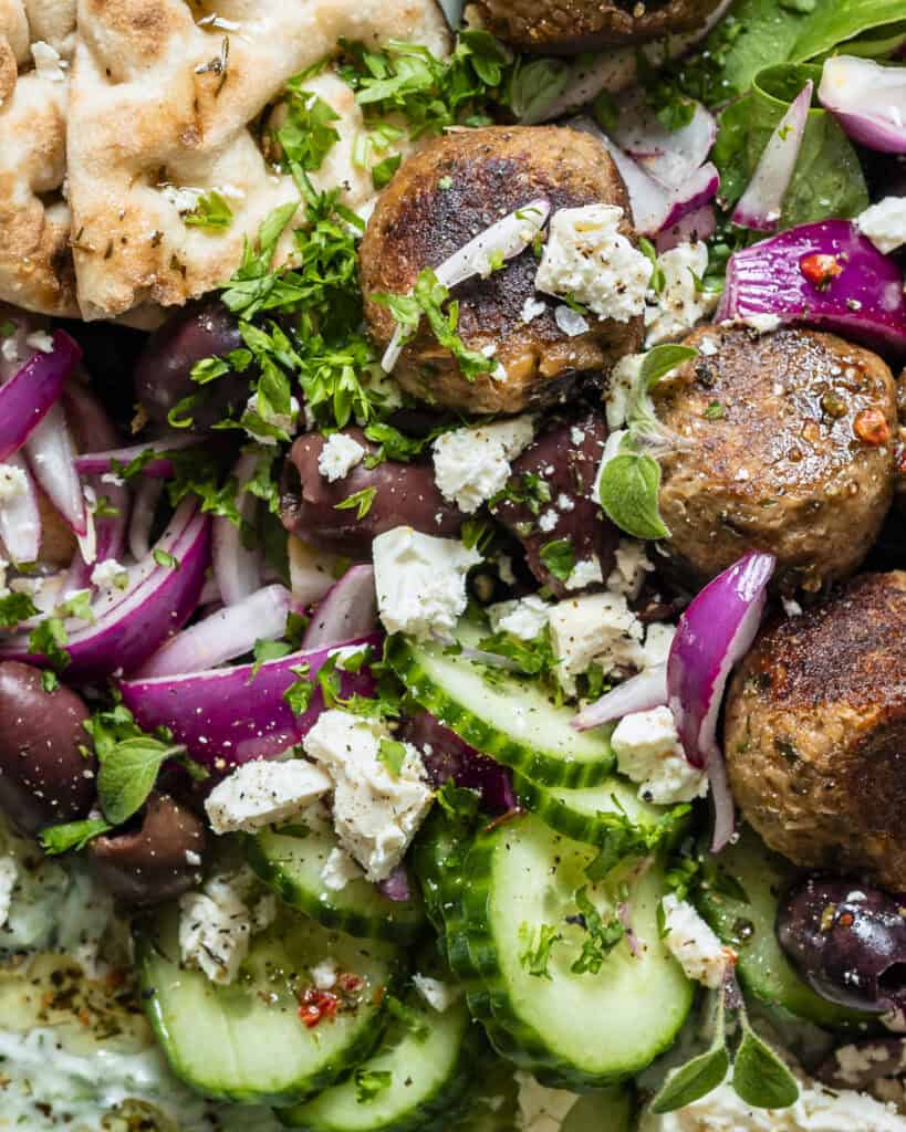 vegetar frikadeller med aubergine