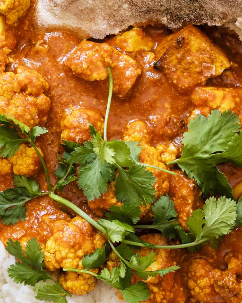 vegetarisk tikka masala