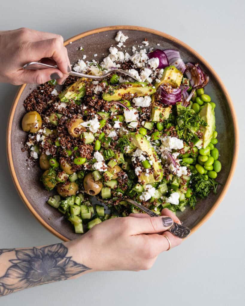 nem quinoa salat