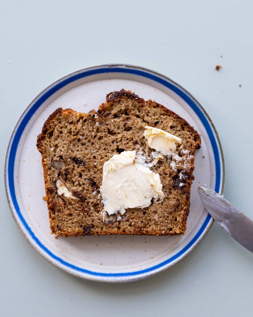 bananbrød med overskuds surdej