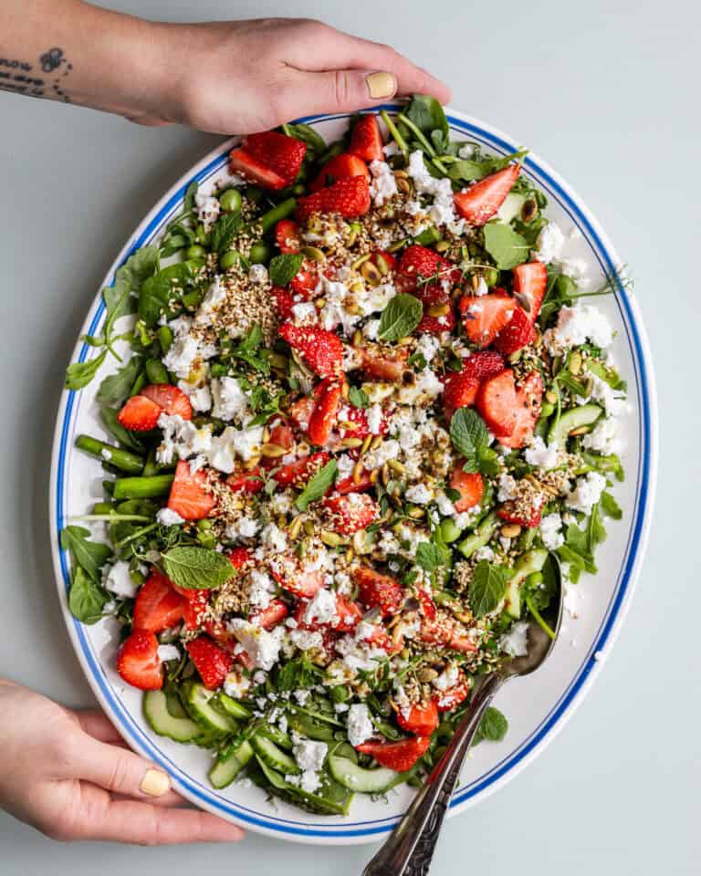 jordbærsalat