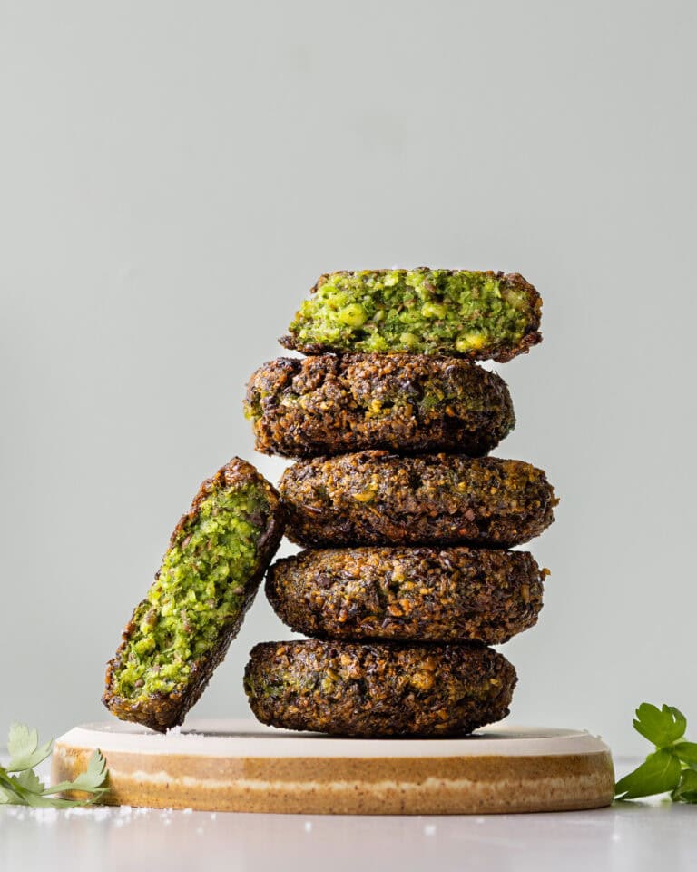 nordiske falafler på panden