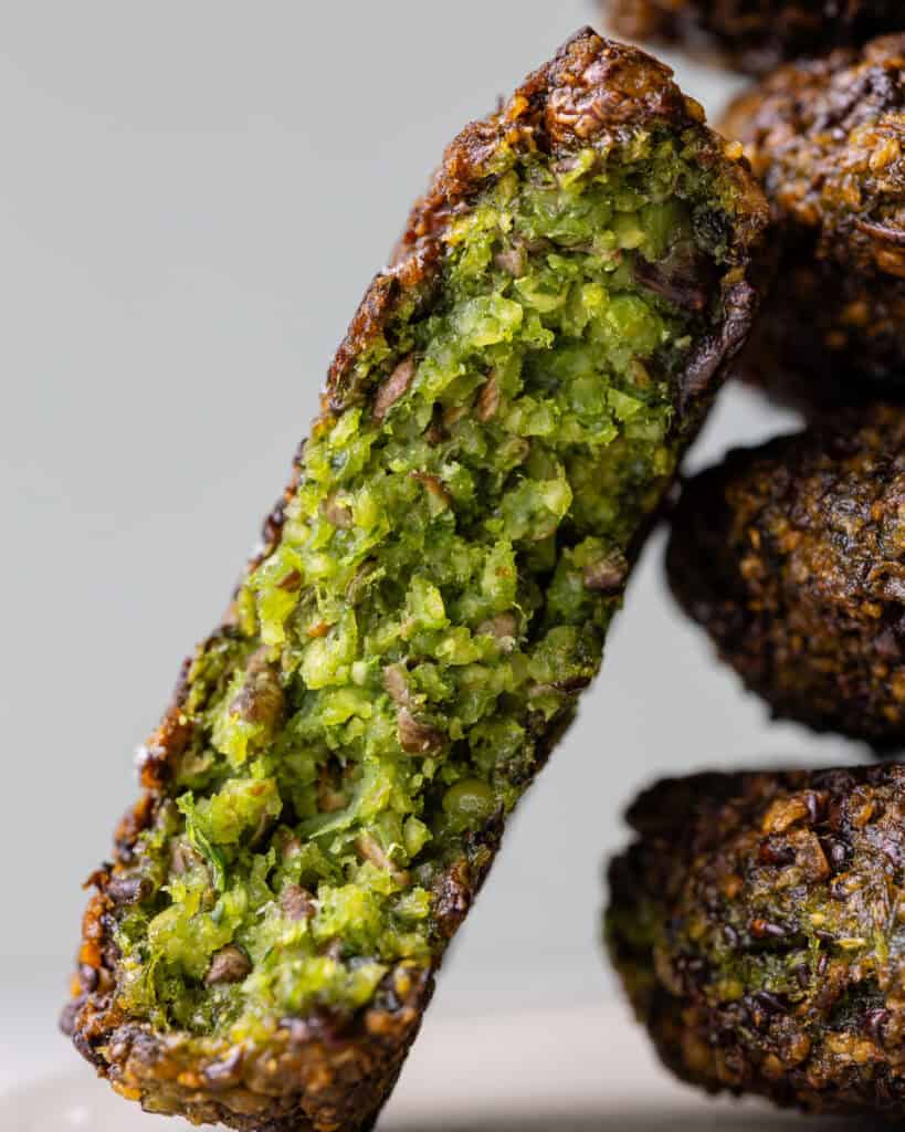 nordiske falafler på panden