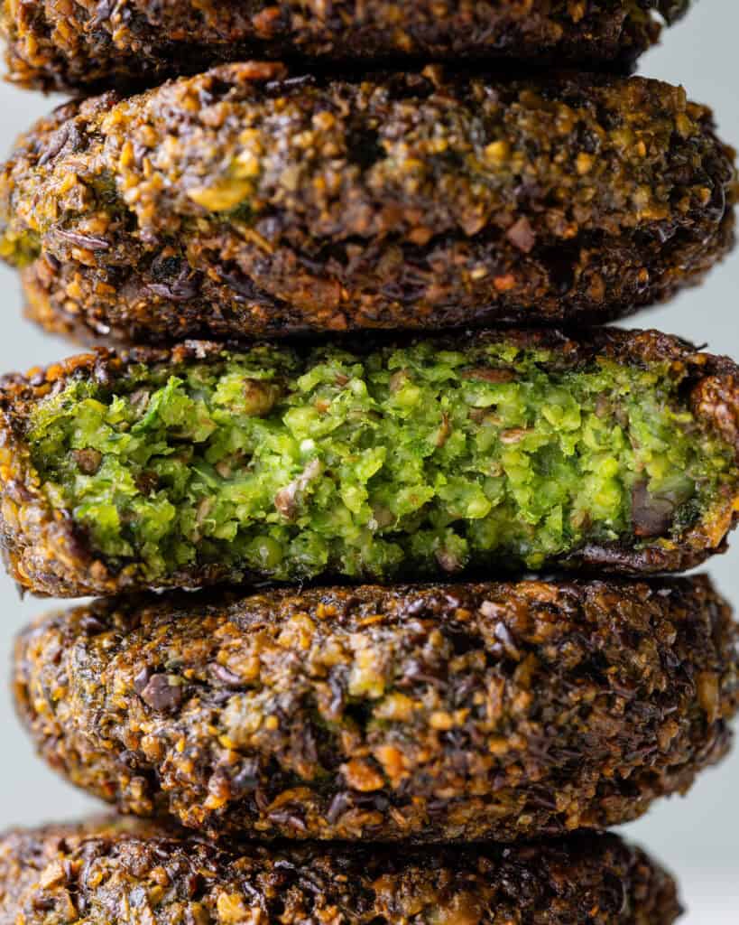 nordiske falafler på panden