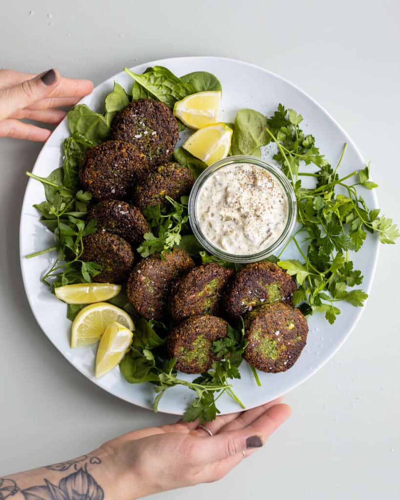 nordiske falafler med krydderurter