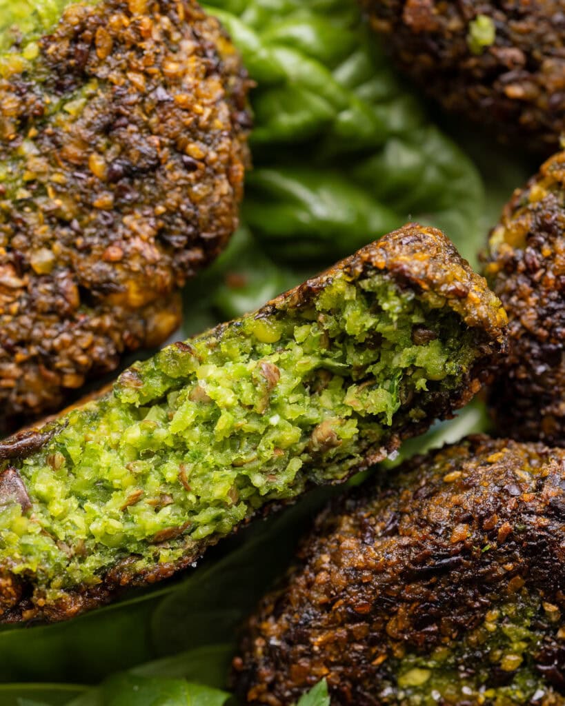 nordiske falafler med grå ærter