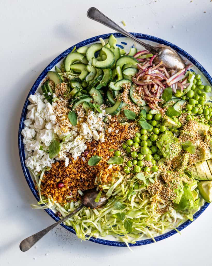 spidskålssalat med feta