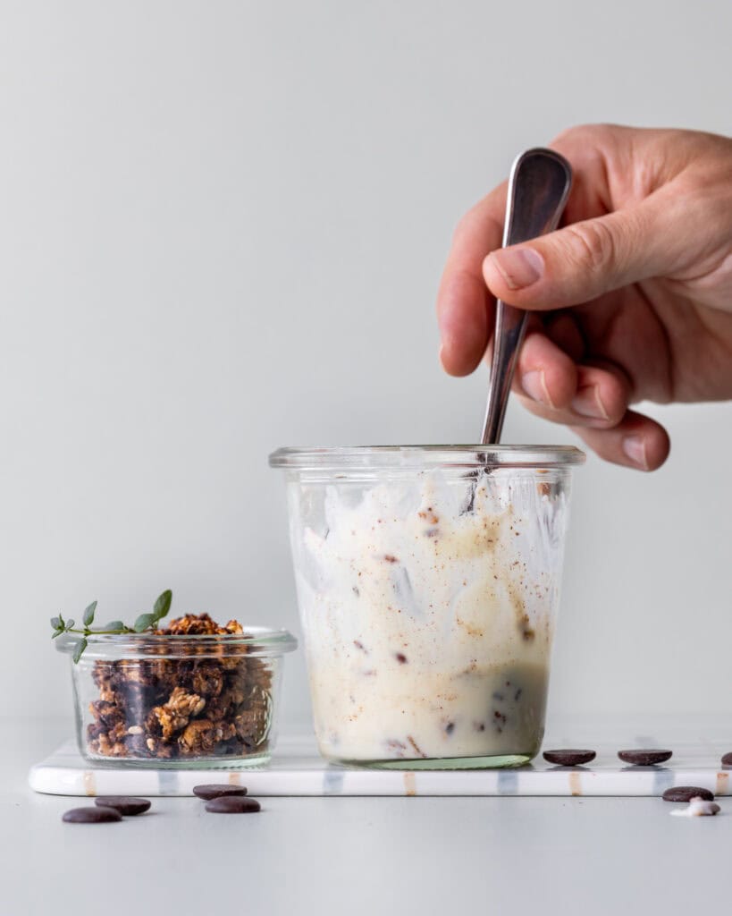 hjemmelavet surdejs granola