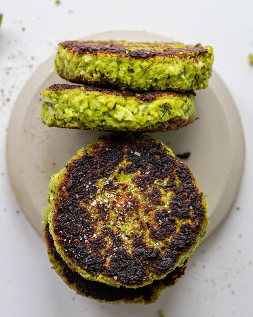 vegetariske edamame frikadeller
