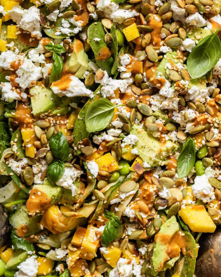 salat med mango og feta