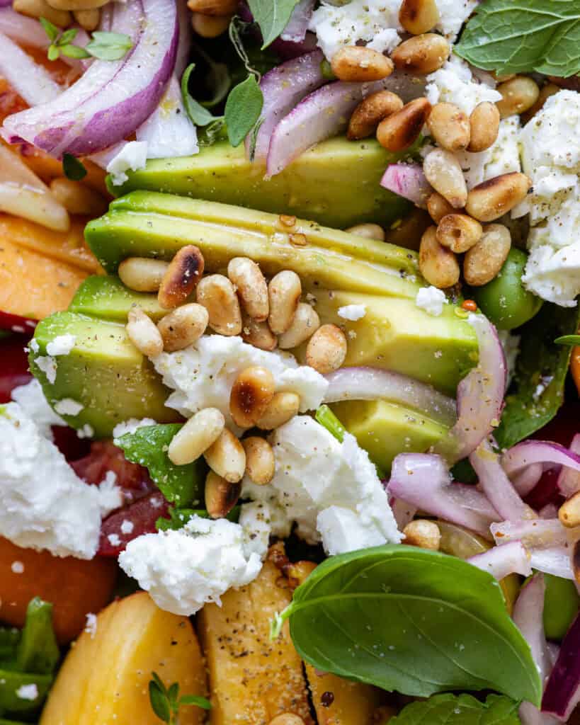 tomatsalat med avocado