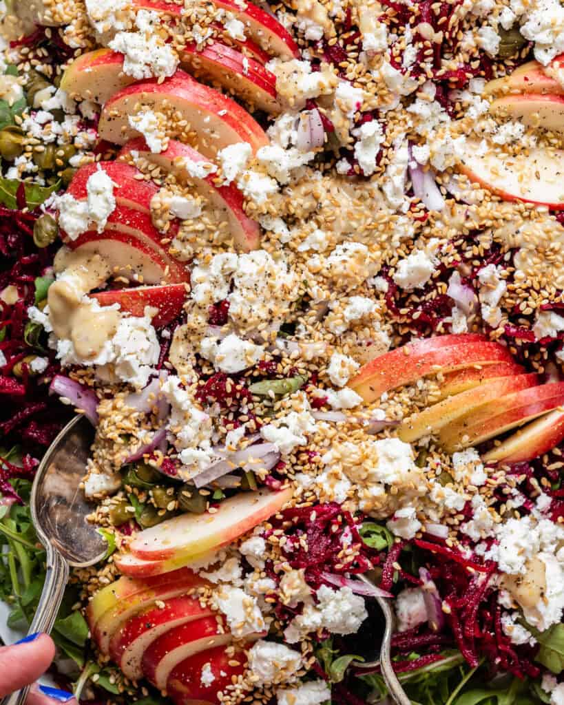 rødbedesalat med æble
