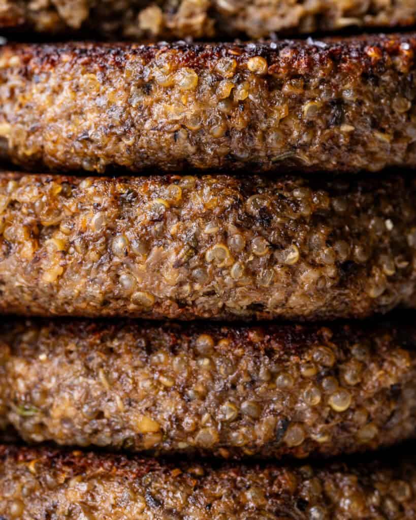 vegetar frikadeller med svampe og quinoa