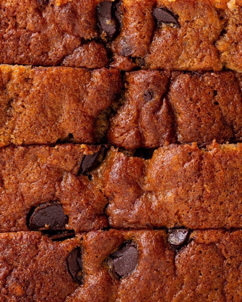 bananbrød med chokolade