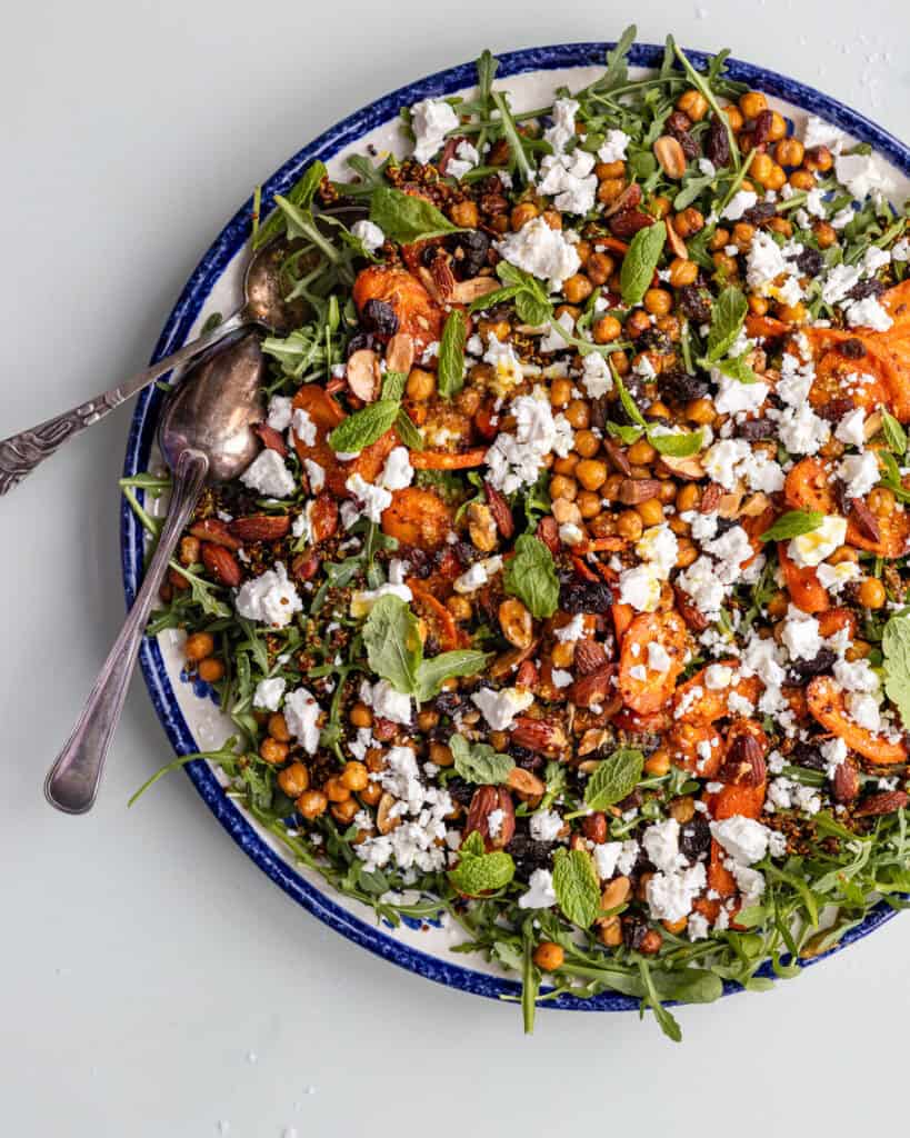 marokkansk salat med quinoa