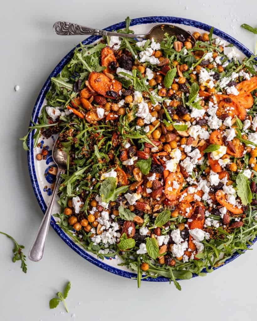 marokkansk salat med quinoa