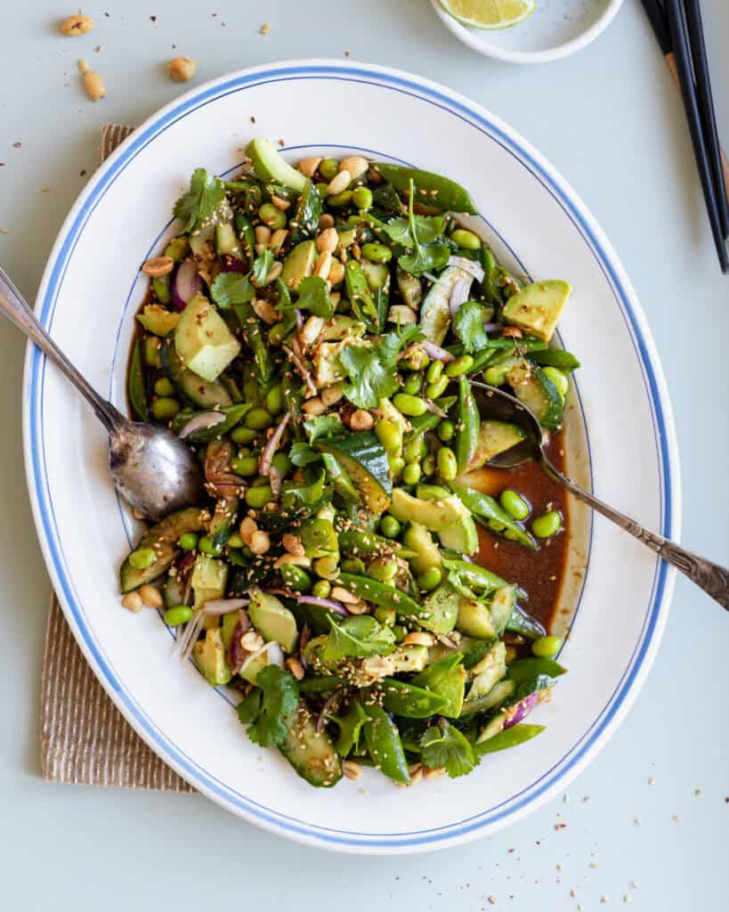 asiatisk agurkesalat