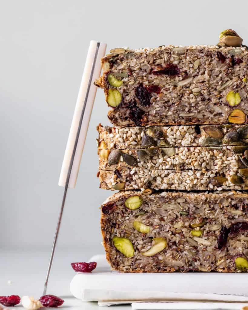 stenalderbrød uden æg snit