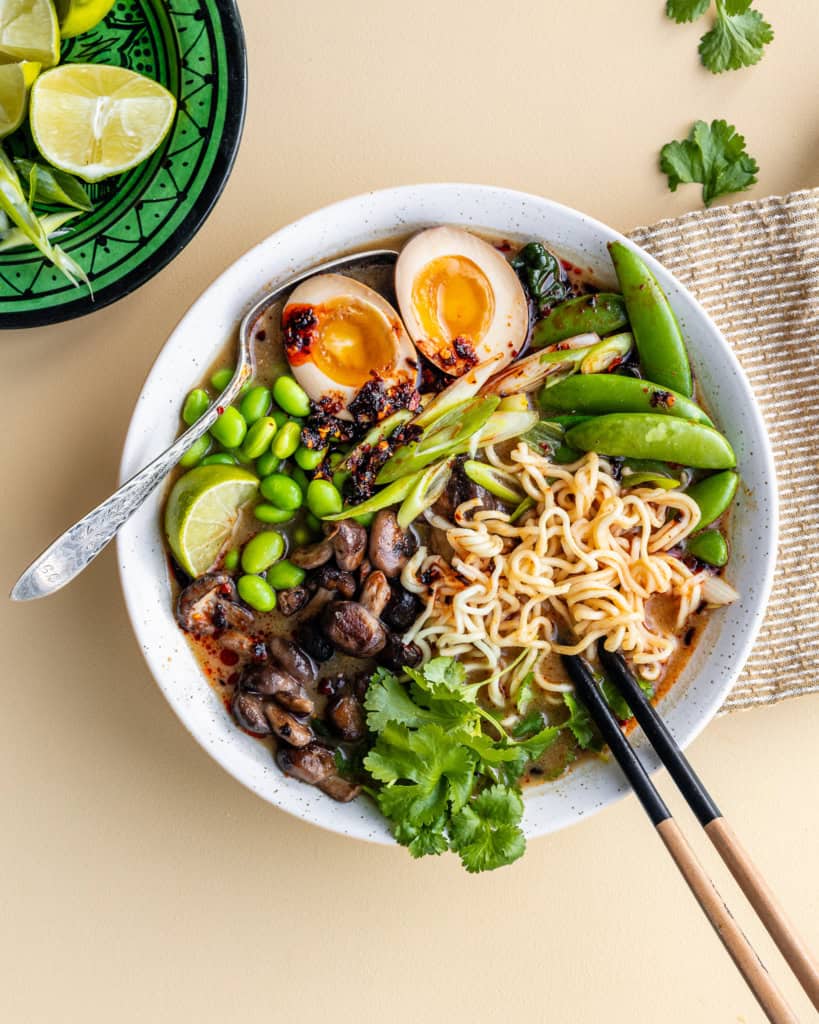 ramen suppe med miso