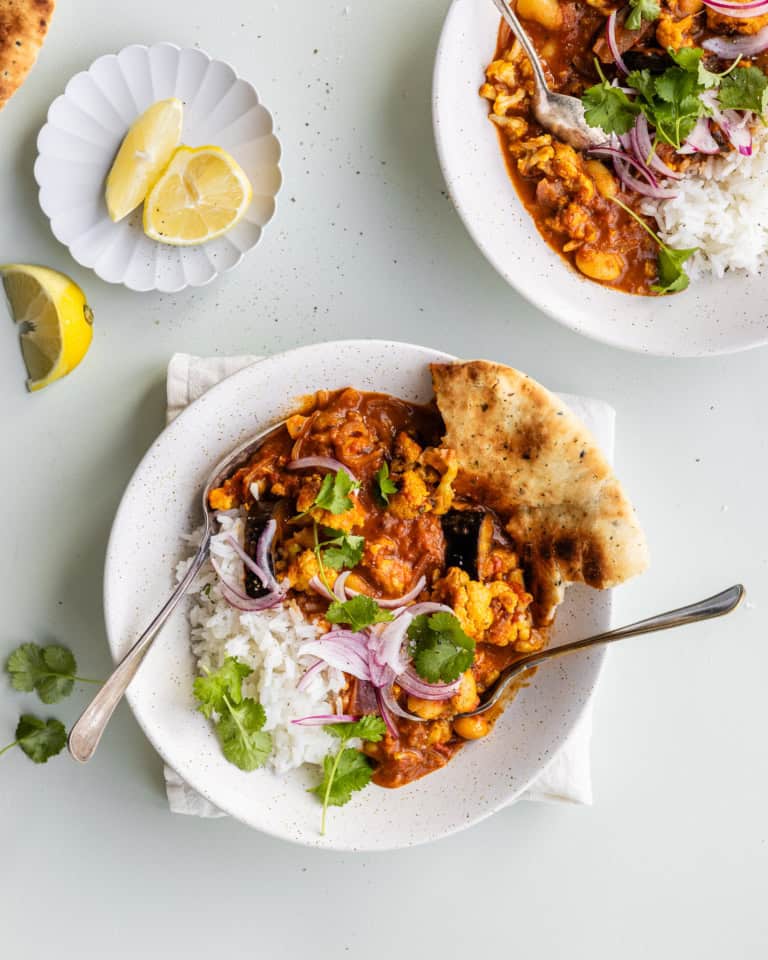 vegetarisk butter chicken